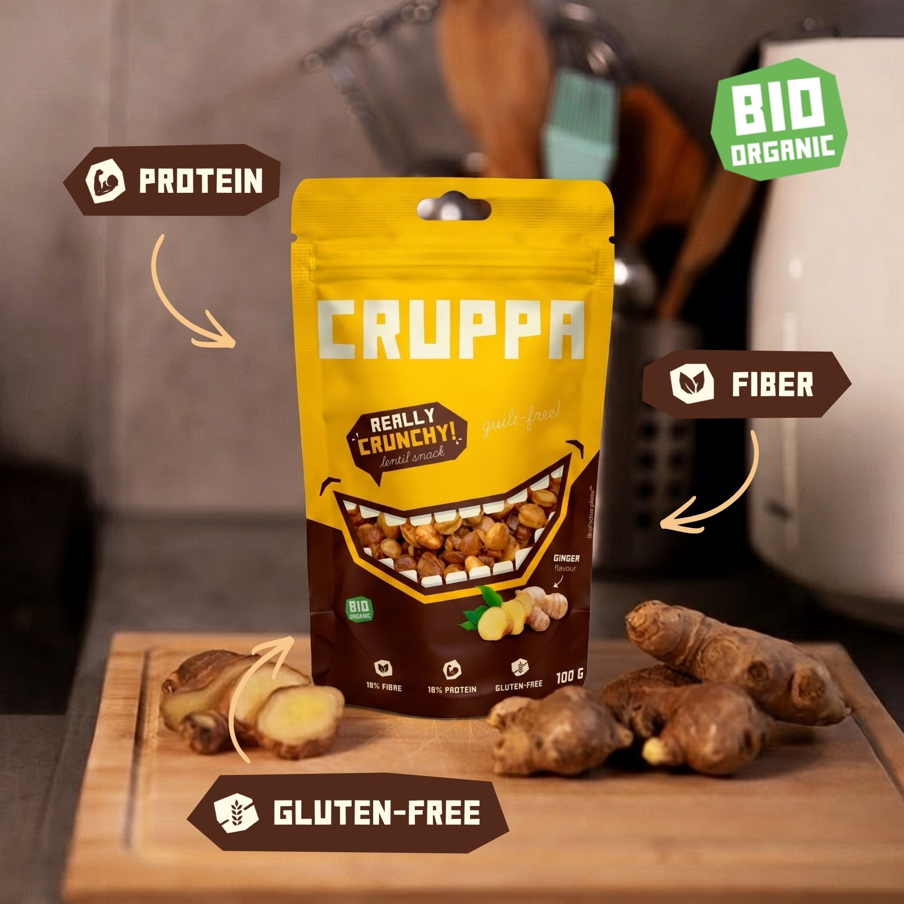 CRUPPA - Ginger BIO - 100 g