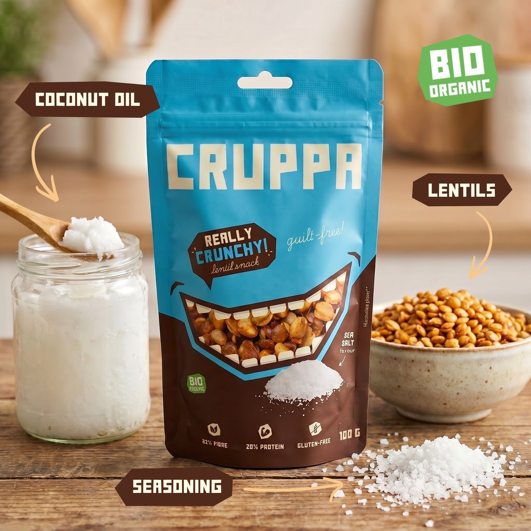 CRUPPA - Sea Salt BIO - 100 g