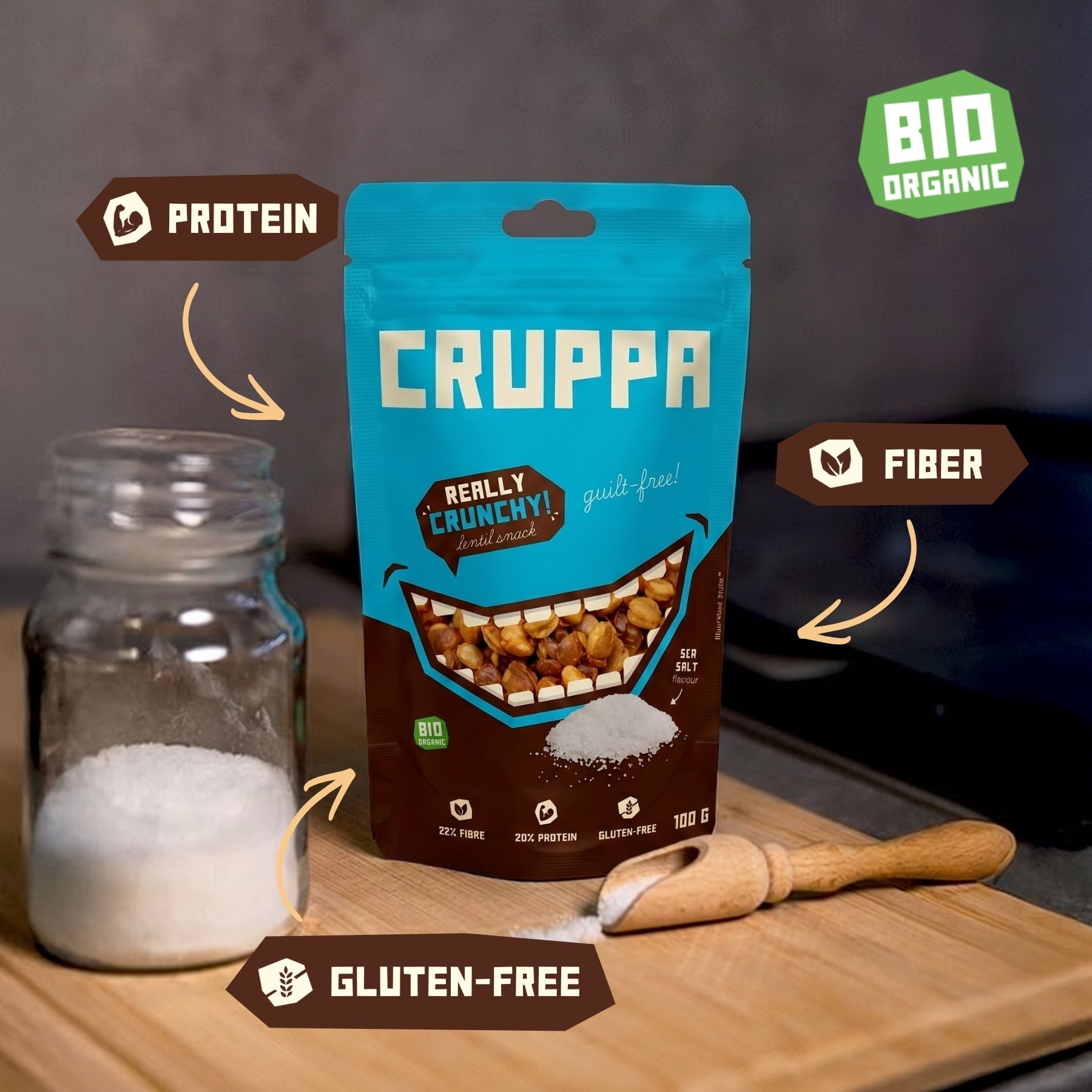 CRUPPA - Sea Salt BIO - 100 g