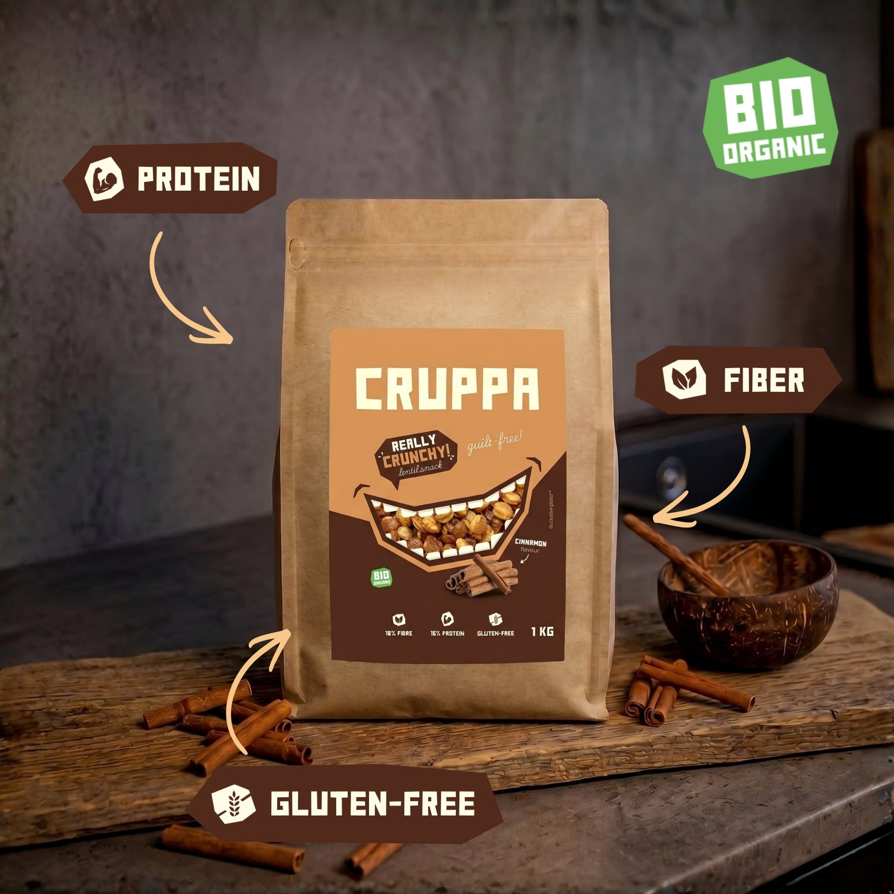 CRUPPA - Cinnamon BIO - 1 kg