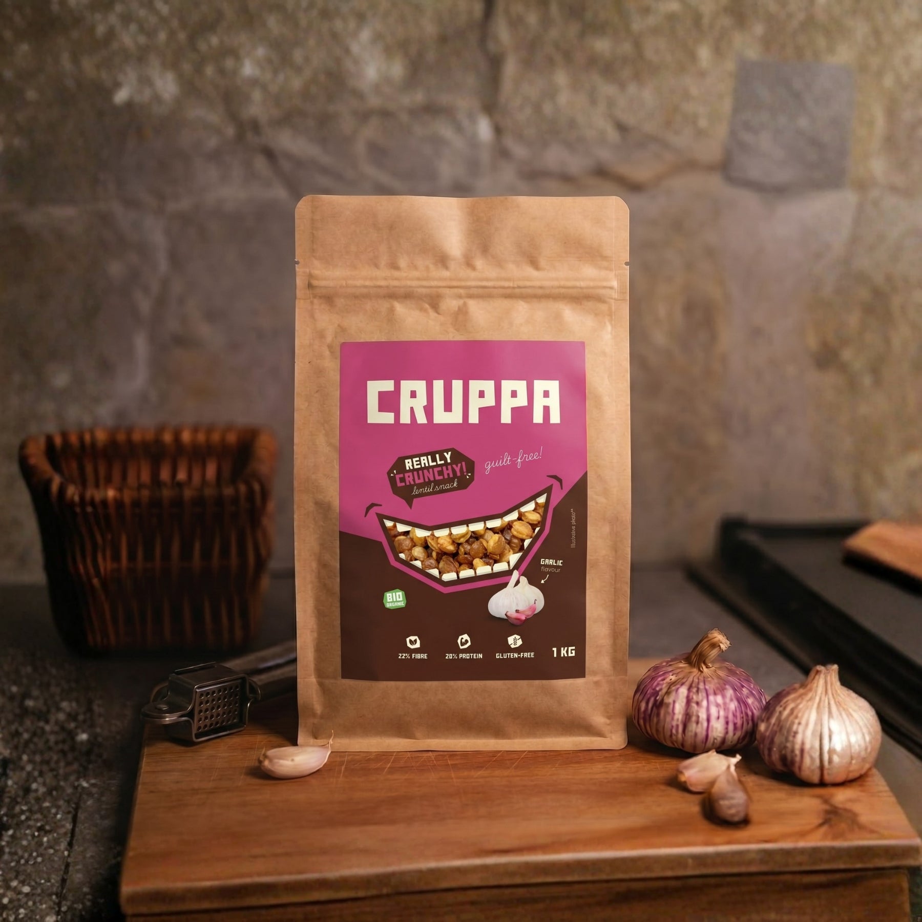 CRUPPA - Garlic BIO - 1 kg